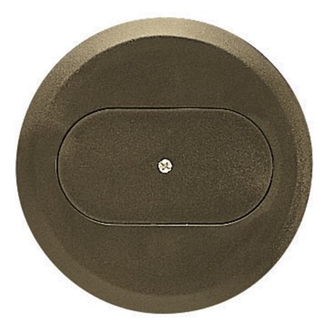 carlon-round-plastic-electrical-box-cover caramel|Round Floor Boxes .